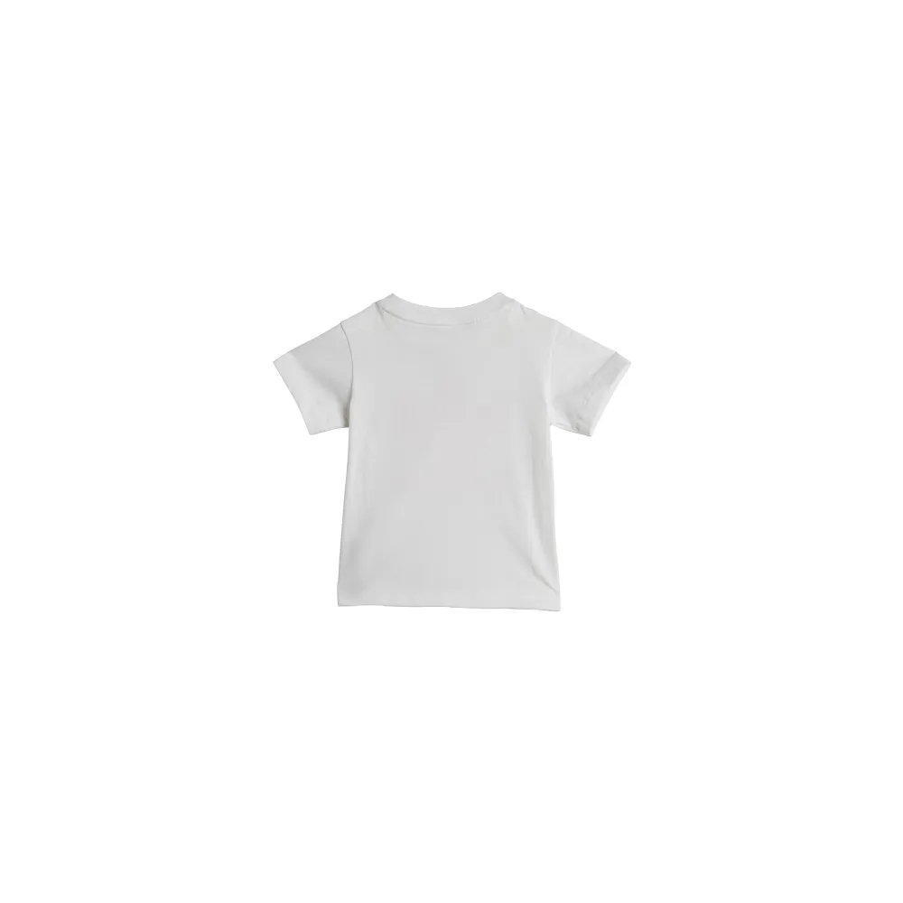 adidas Infants Short Tee Set - Rose Tone / White