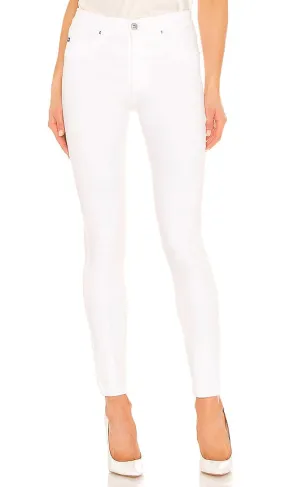AG Jeans Farrah Skinny Ankle in White