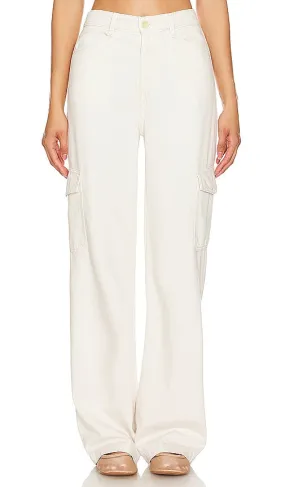 AG Jeans Gatina Wide Leg in Ivory