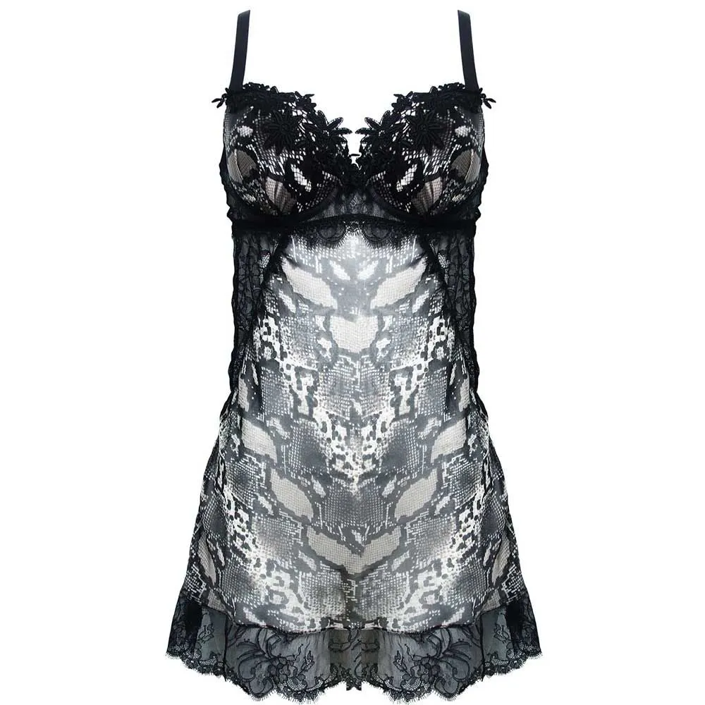 Animal Print Nightgown