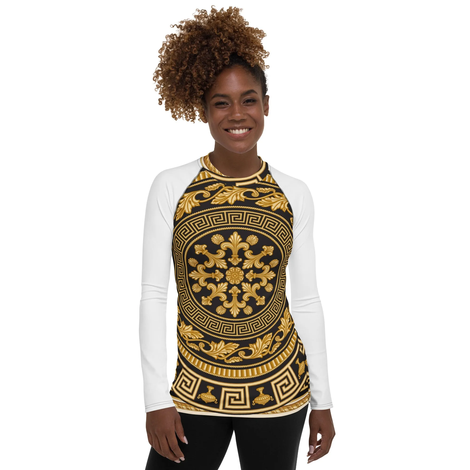 Baroque Women's Rash Guard