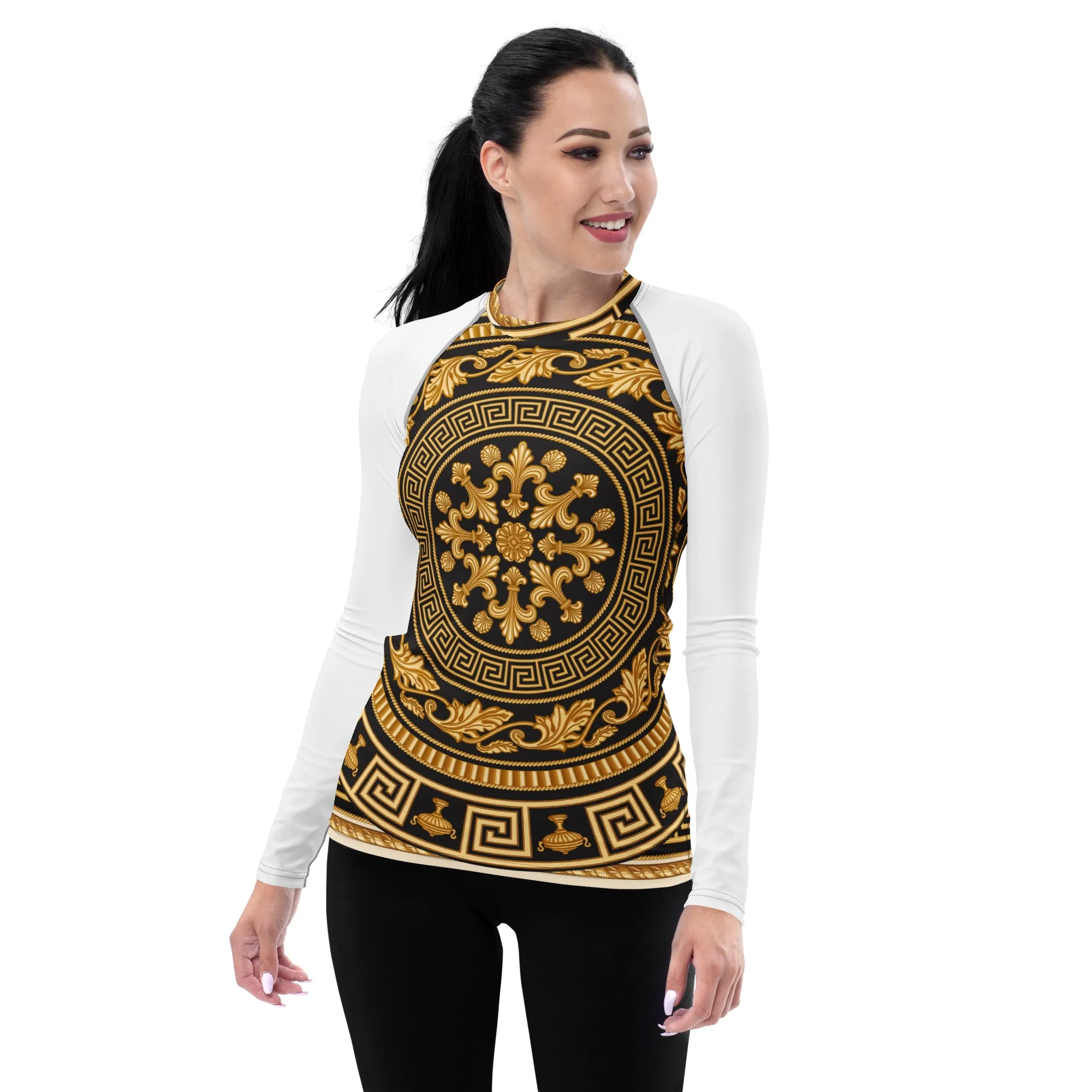 Baroque Women's Rash Guard