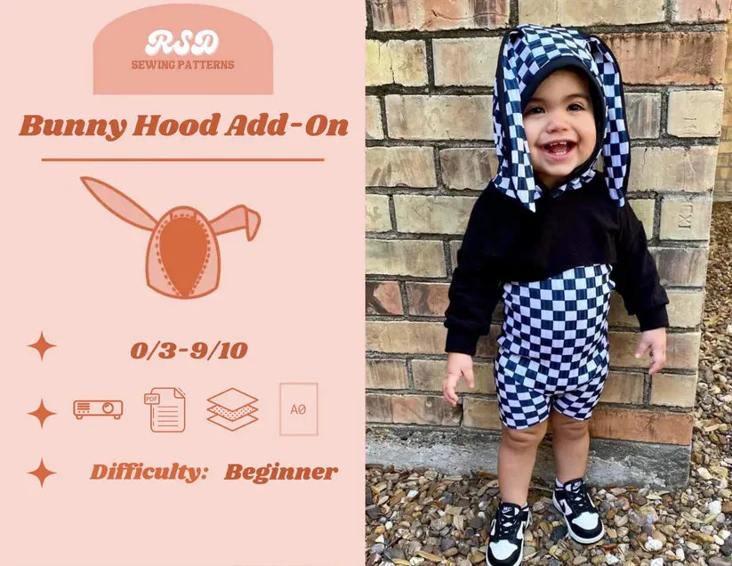 Bunny Ear Hood ADD ON