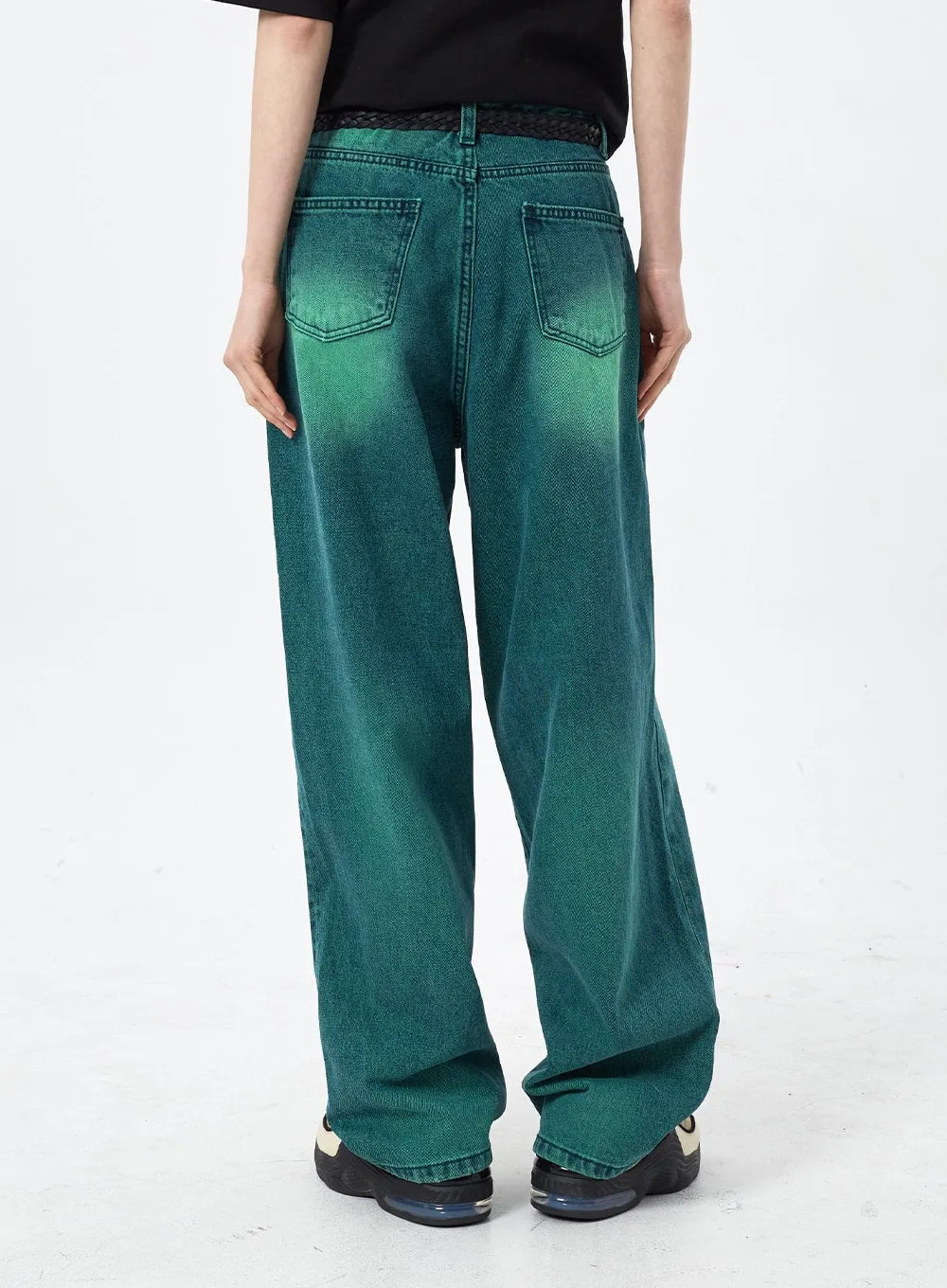 Color Wide Leg Jeans CM309
