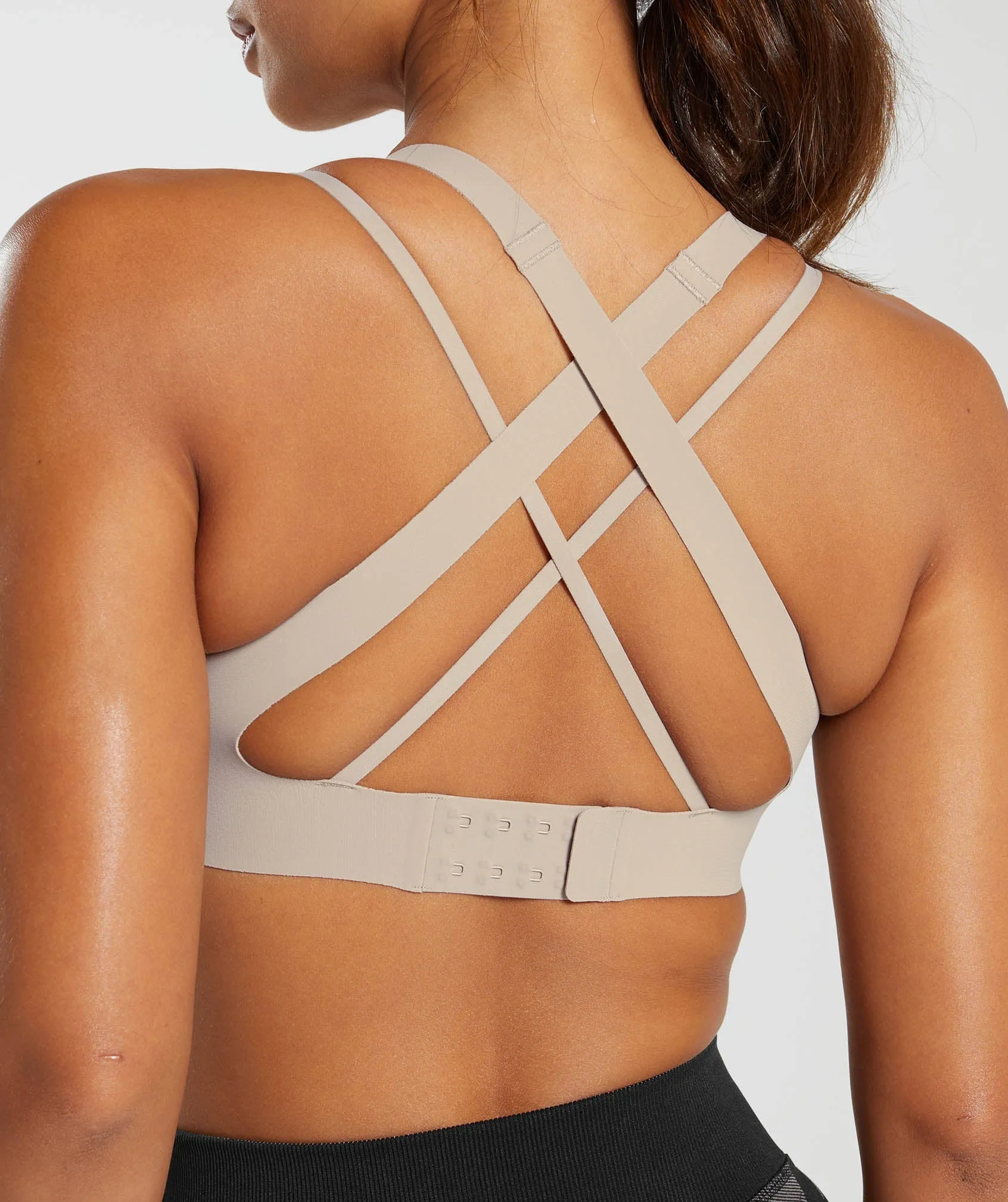Gymshark Apex Limit Sports Bra - Stone Pink