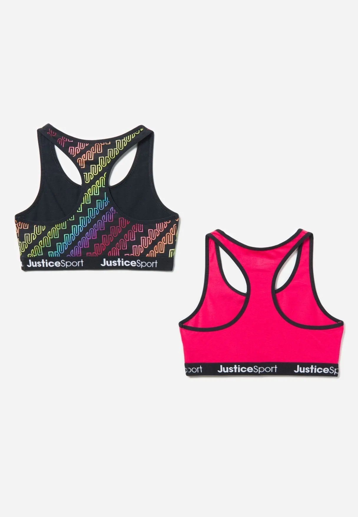 J Sport Racerback Sports Bra 2 Pack