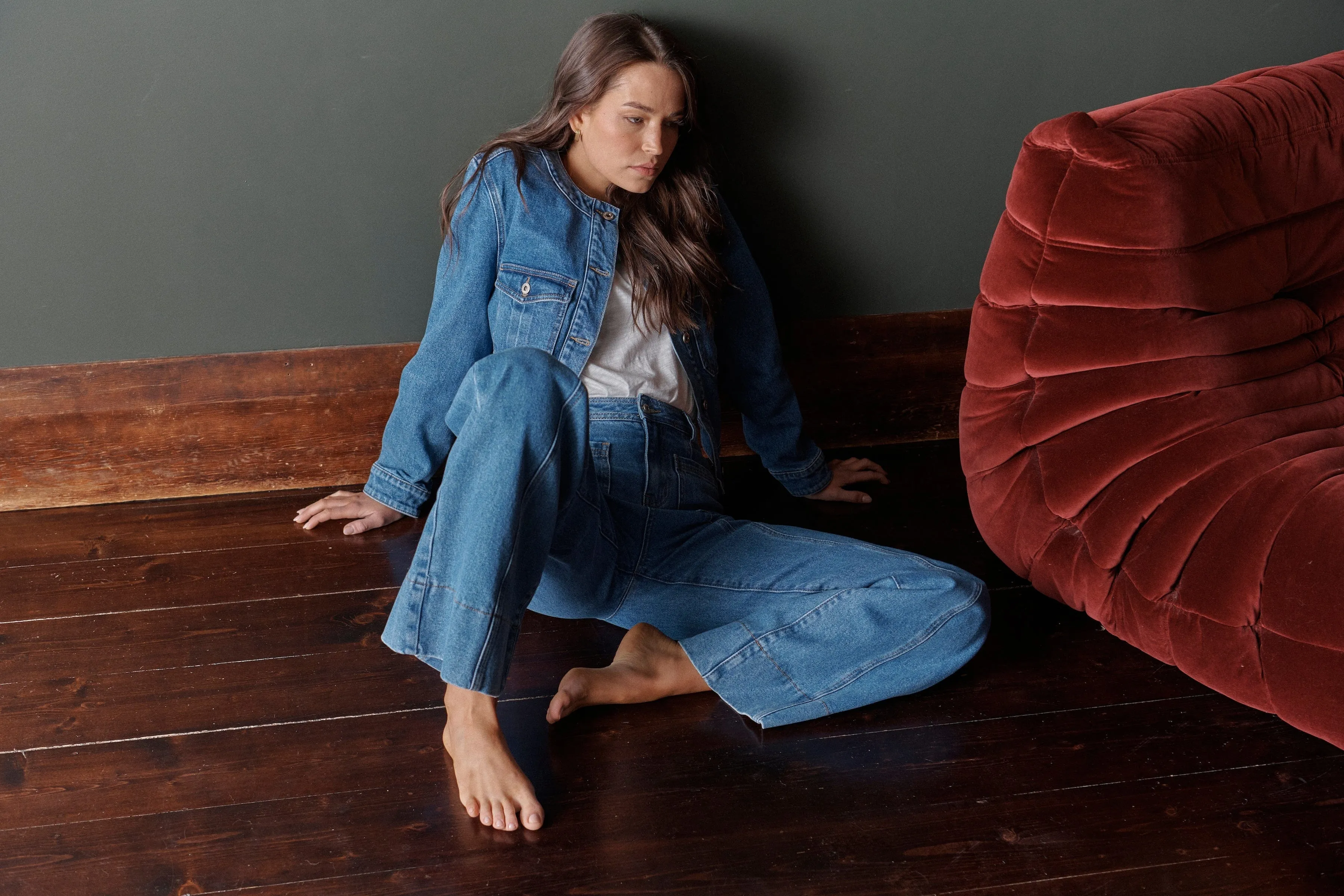 Kireina Farrah Jean 90's Blue