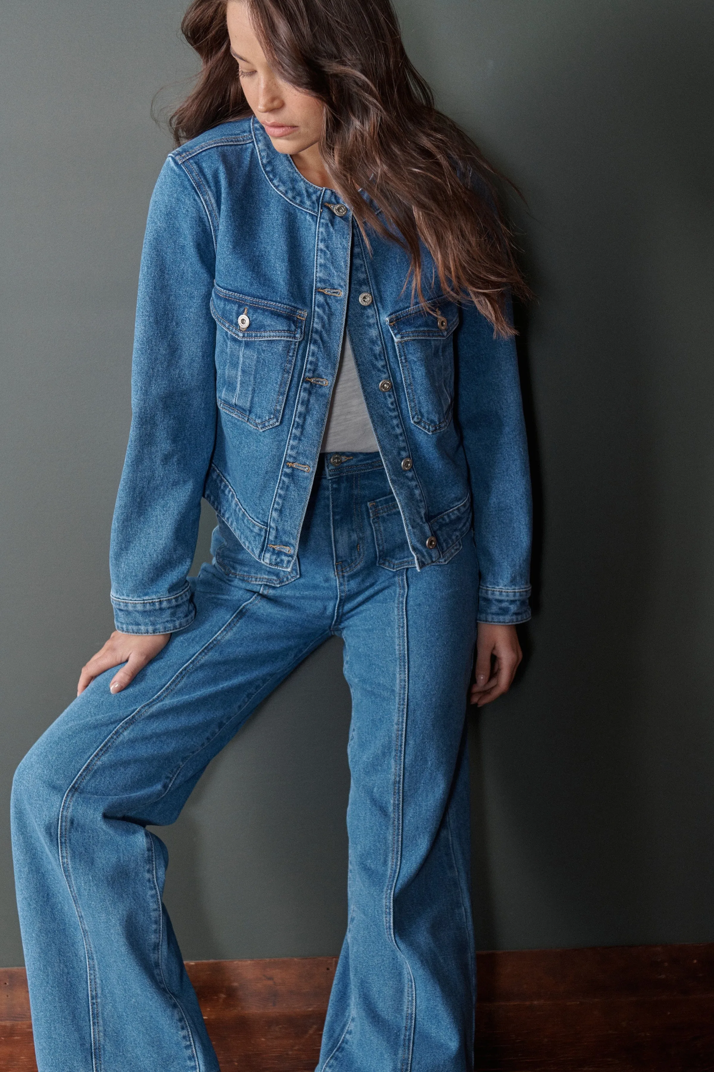 Kireina Farrah Jean 90's Blue