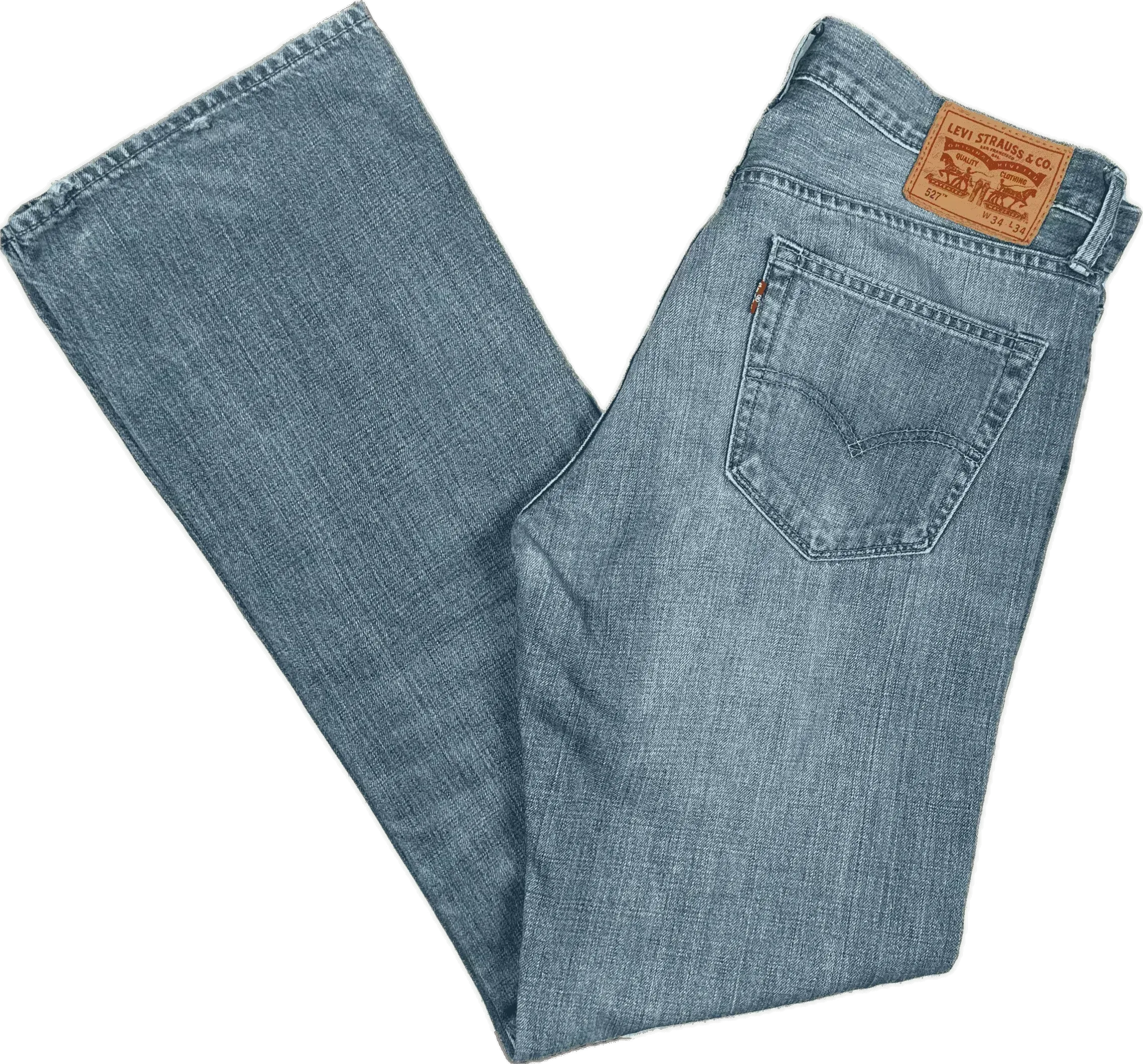 Levis 527 Mens Bootcut Jeans -Size 34/34