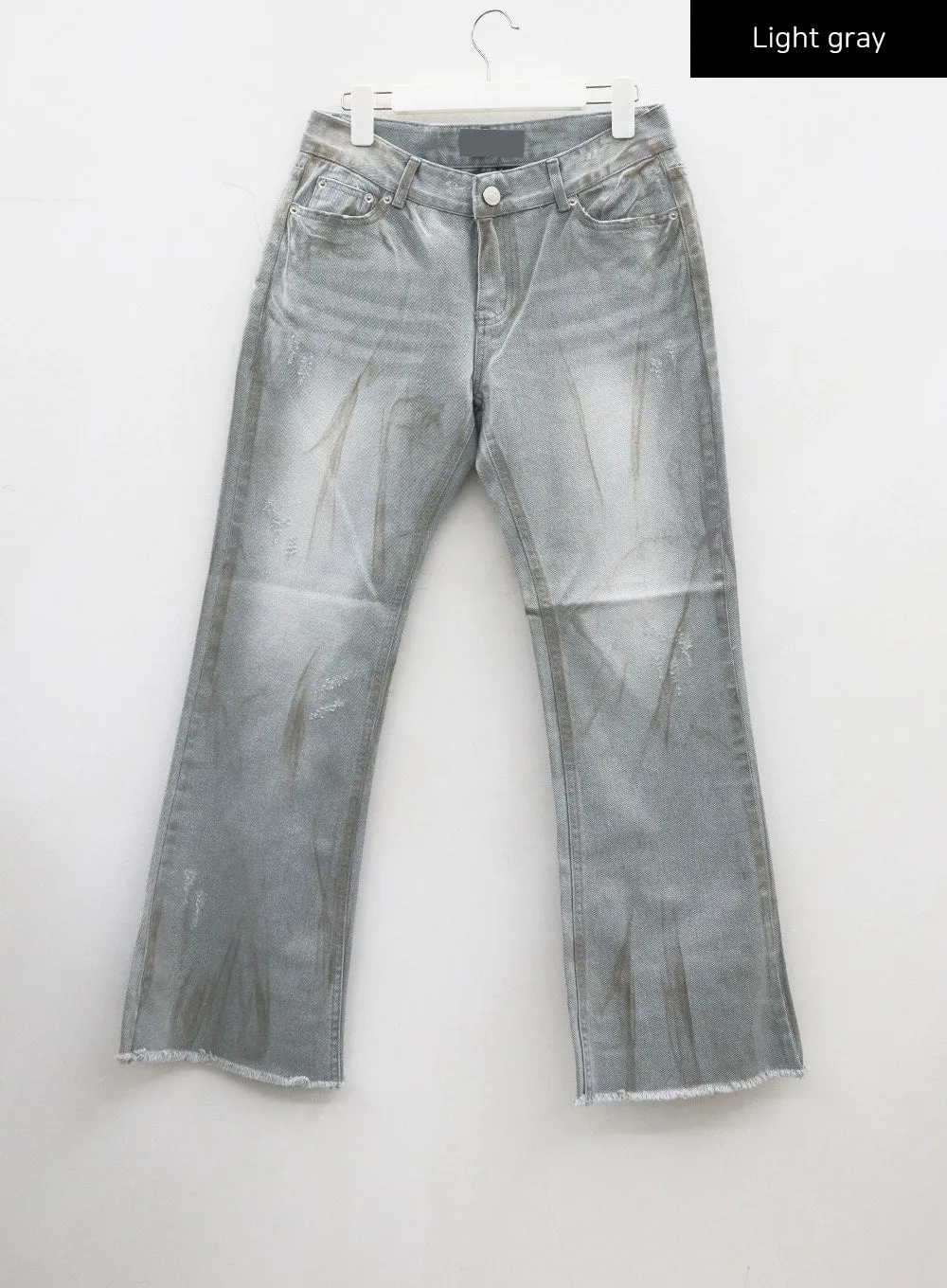 Low Rise Bootcut Jeans CF301