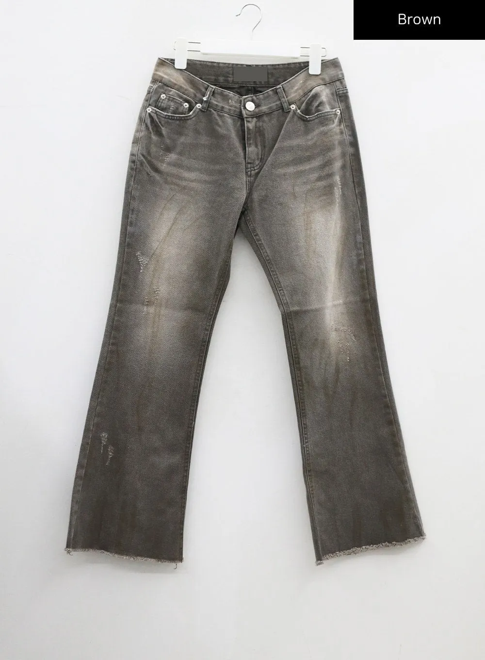 Low Rise Bootcut Jeans CF301