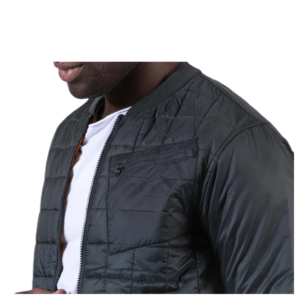 Lucco Quilt Jacket Grey