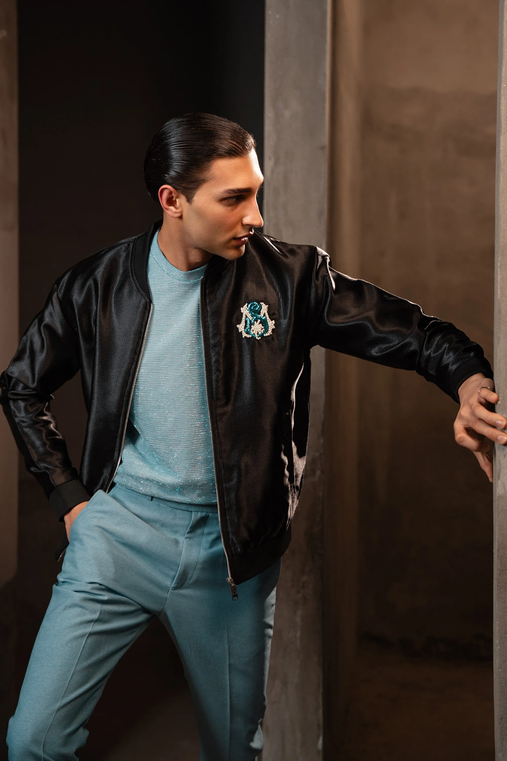 MS Handcrafted Motif Jacket