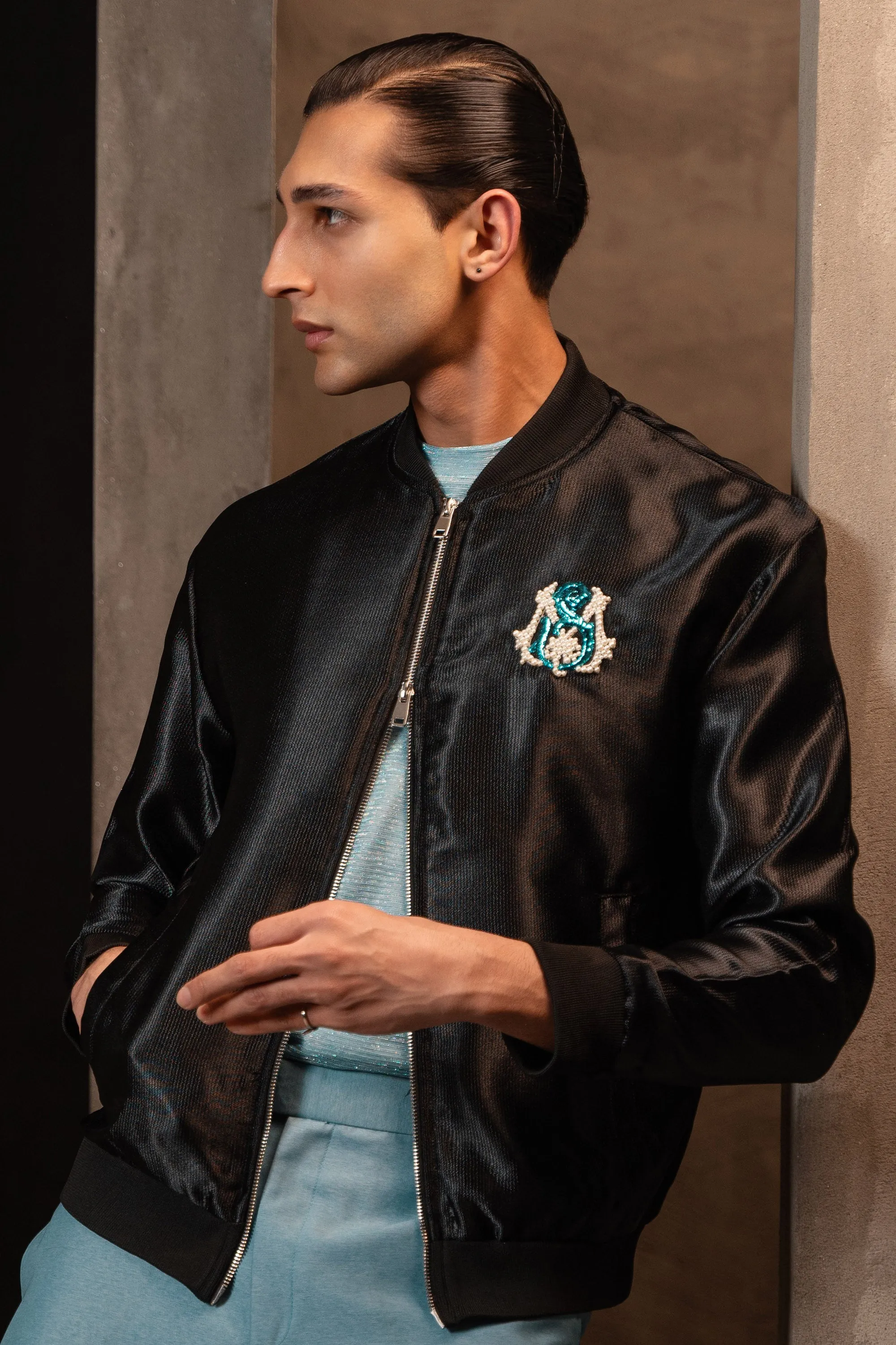 MS Handcrafted Motif Jacket