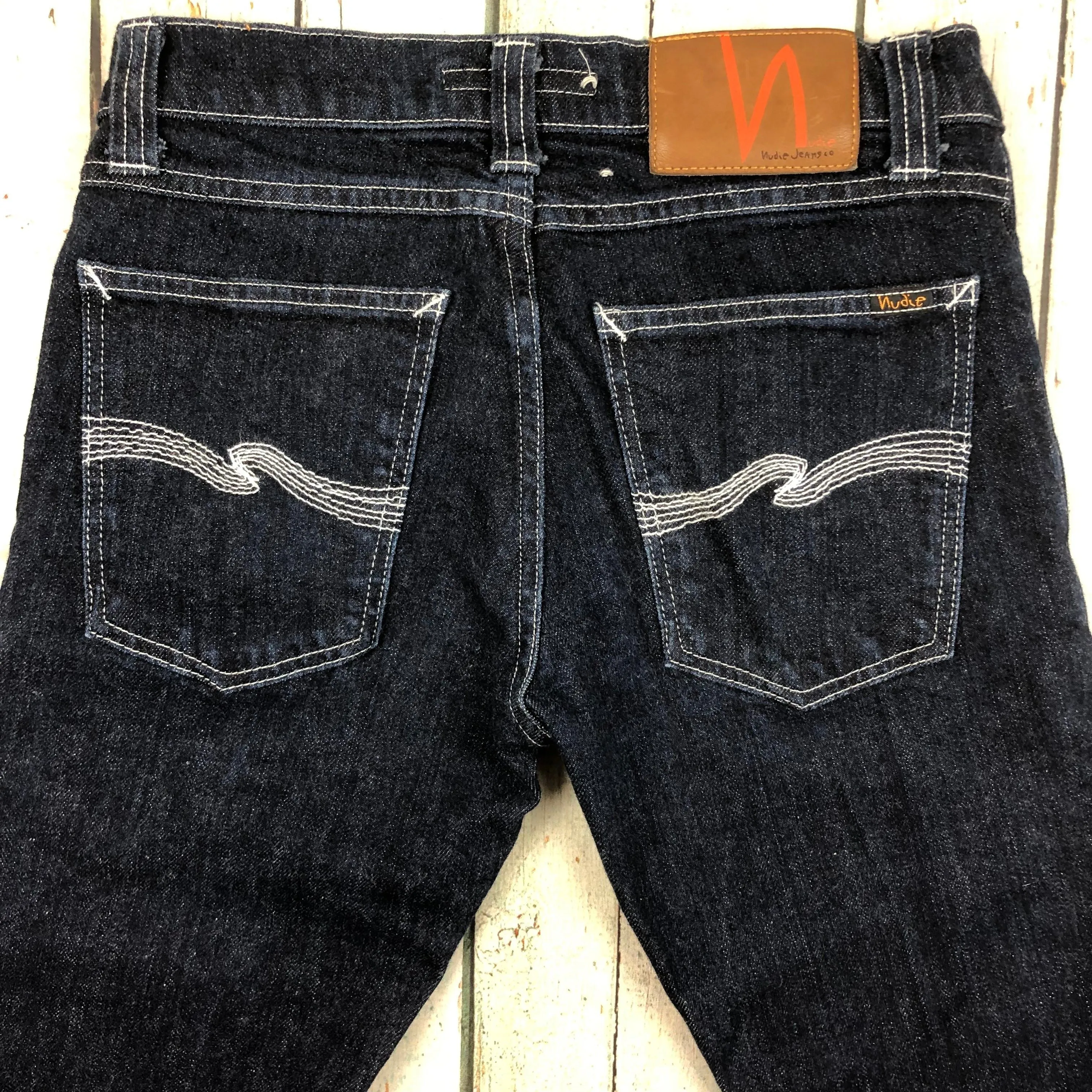 Nudie Jeans Co. 'Tight Long John' Organic Rinsed Jeans- Size 24