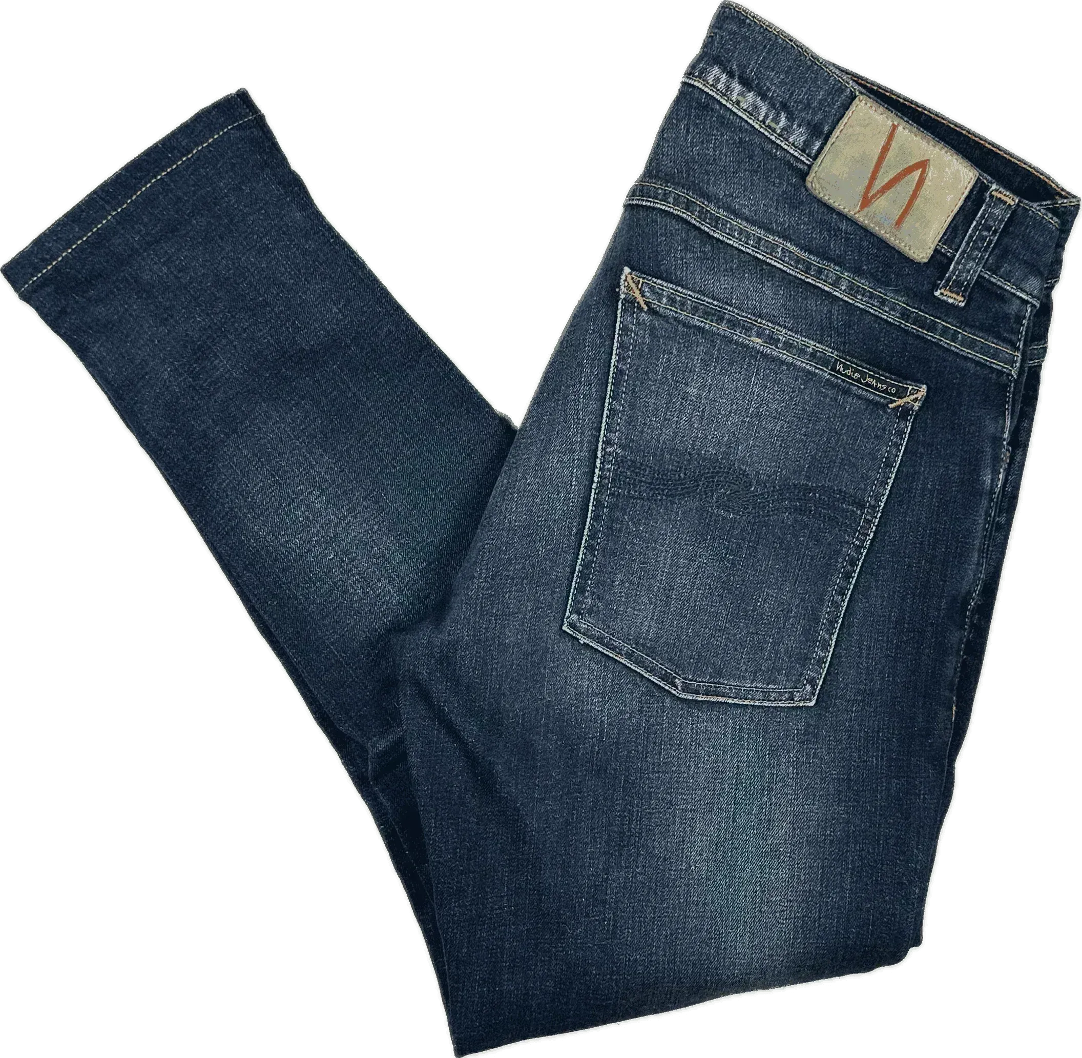 Nudie Jeans Co. 'Tight Terry' Mid Used Saver Stretch Jeans - Size 34/30