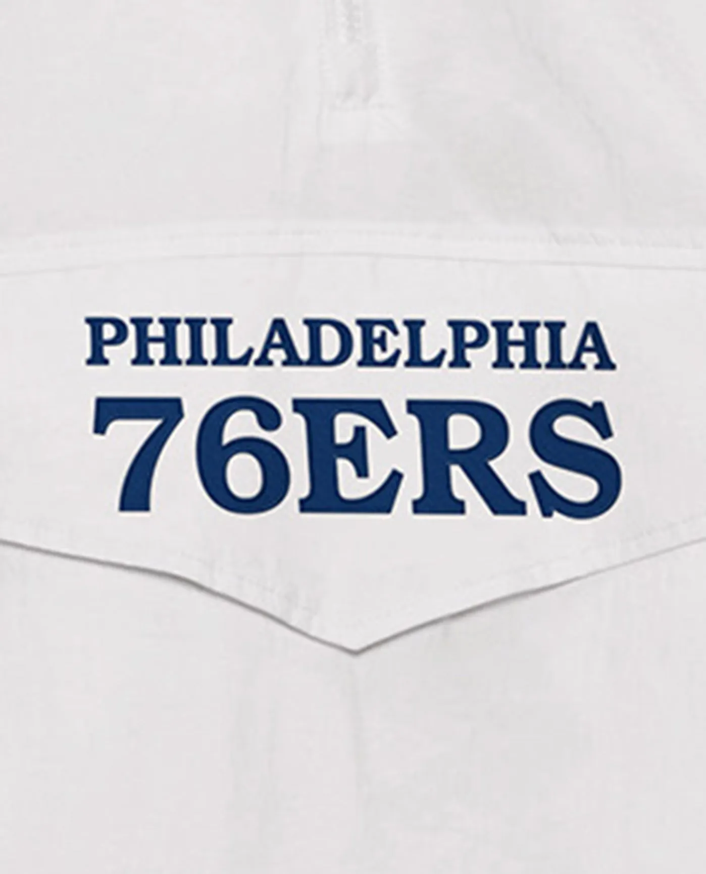 Philadelphia 76ers Breakaway Nylon Half-Zip Jacket
