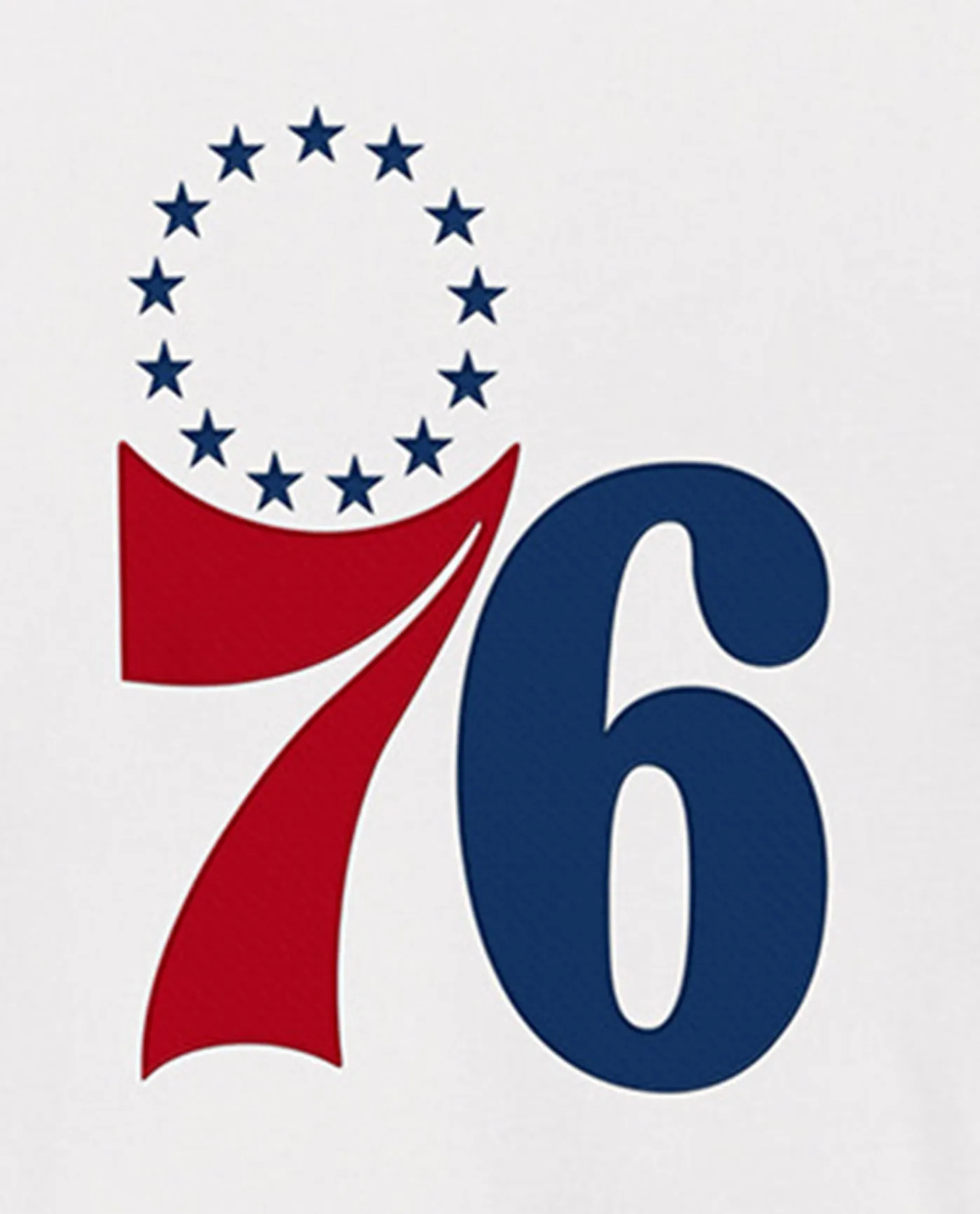 Philadelphia 76ers Breakaway Nylon Half-Zip Jacket