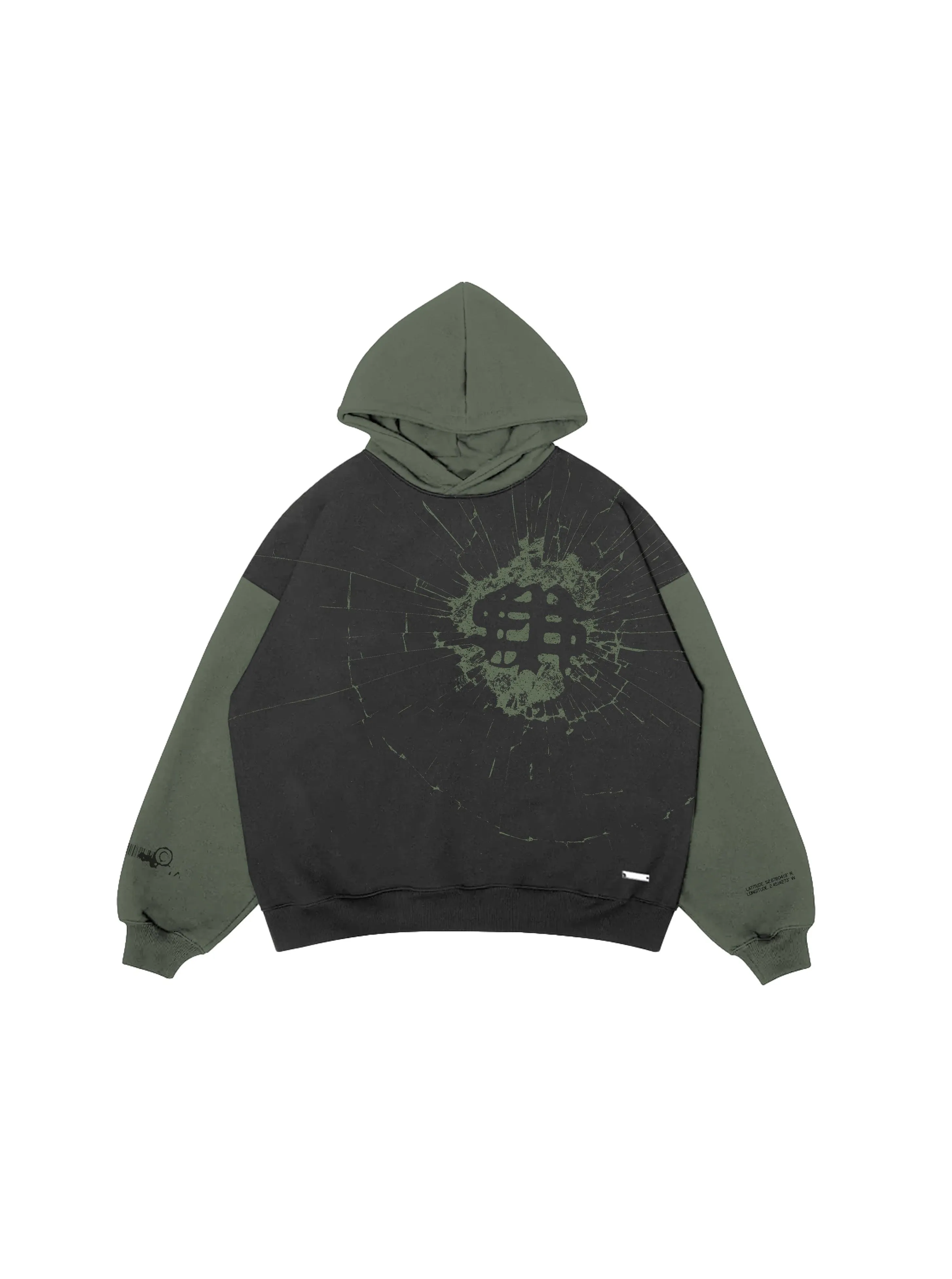 Sole et. Al Revølutiøn Hood : Military Green / Black