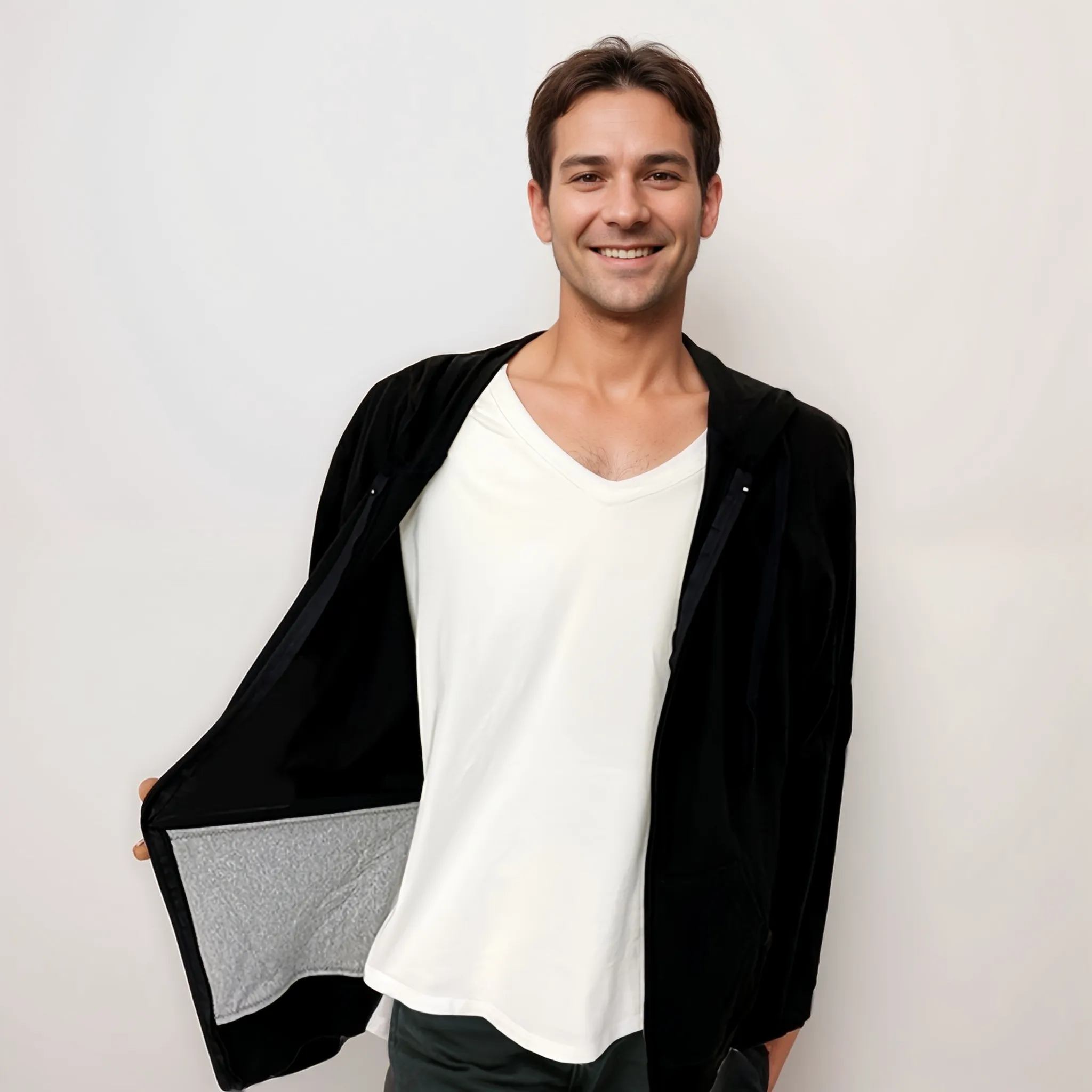 Top Surgery Hoodie with Surgical Drain Pockets