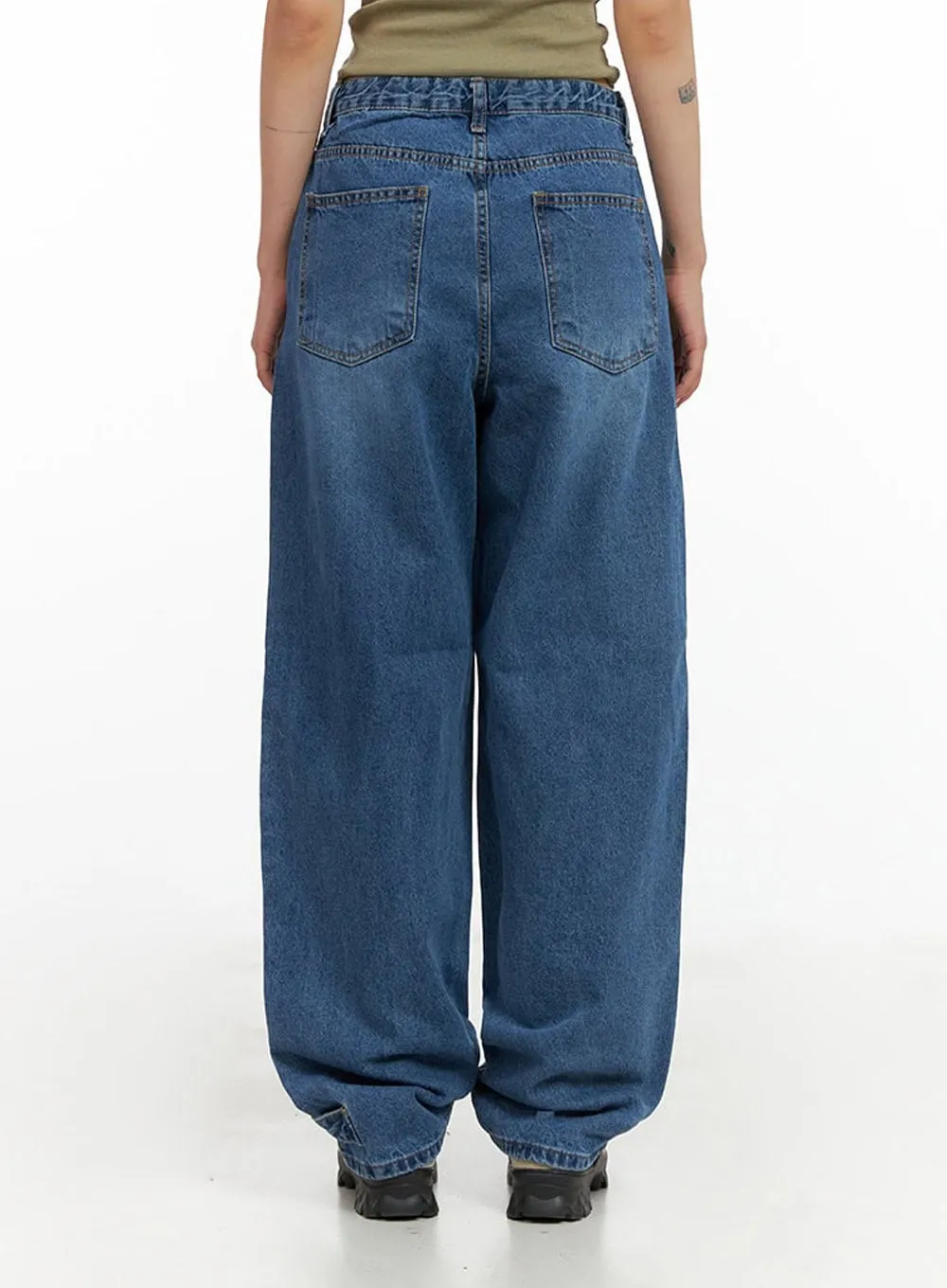 Wide Leg Baggy Jeans CL415