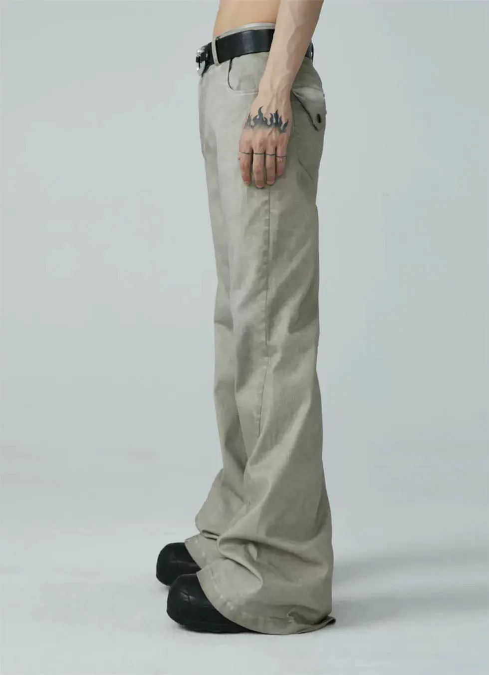 Wide Leg Bootcut Jeans